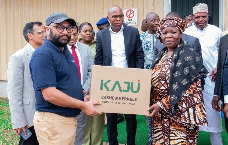 Vice-President of Benin Republic Visit Textile and Cashew units at GDIZ Benin