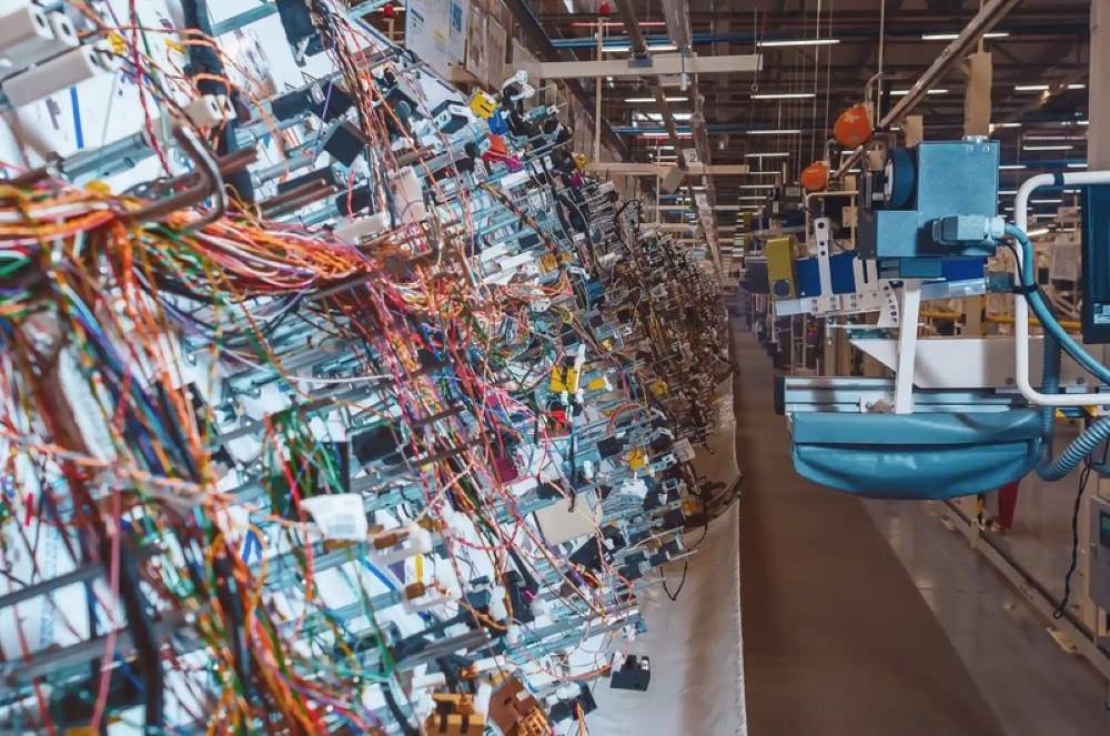 Electrical material in a factory, Switchgear and Electrical Materials business