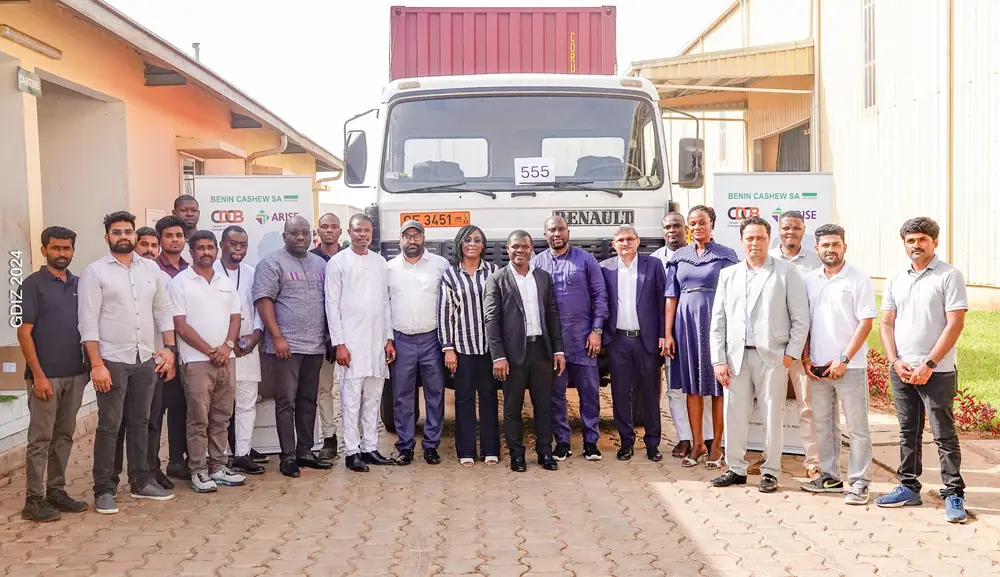 Celebrating Success: 555 Containers and Counting for Benin Cashew SA, Africa For Investors, Arise IIP SEZs