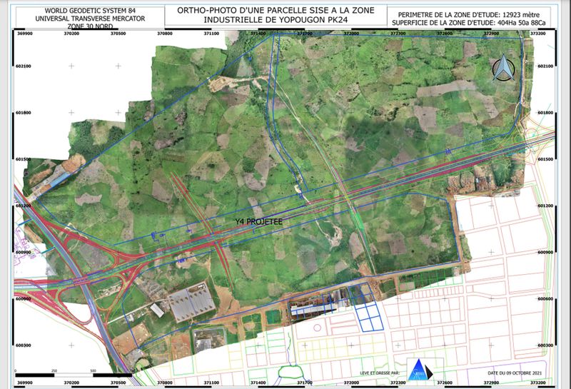 Abidjan Zone Map, Arise IIP investment guides and documents