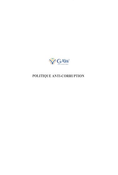 Anti-corruption policy, Arise IIP investment guides and documents